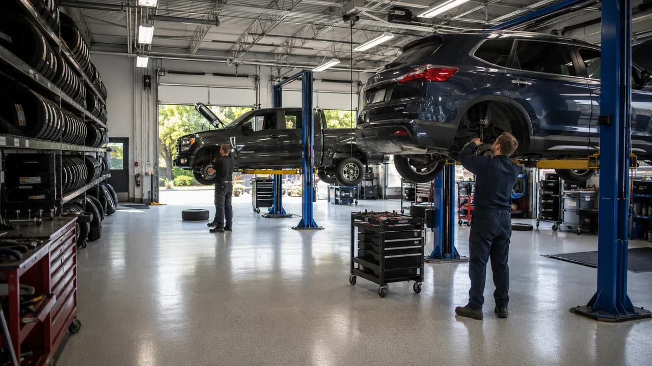 Preventive Maintenance at Big O Tires Port Coquitlam