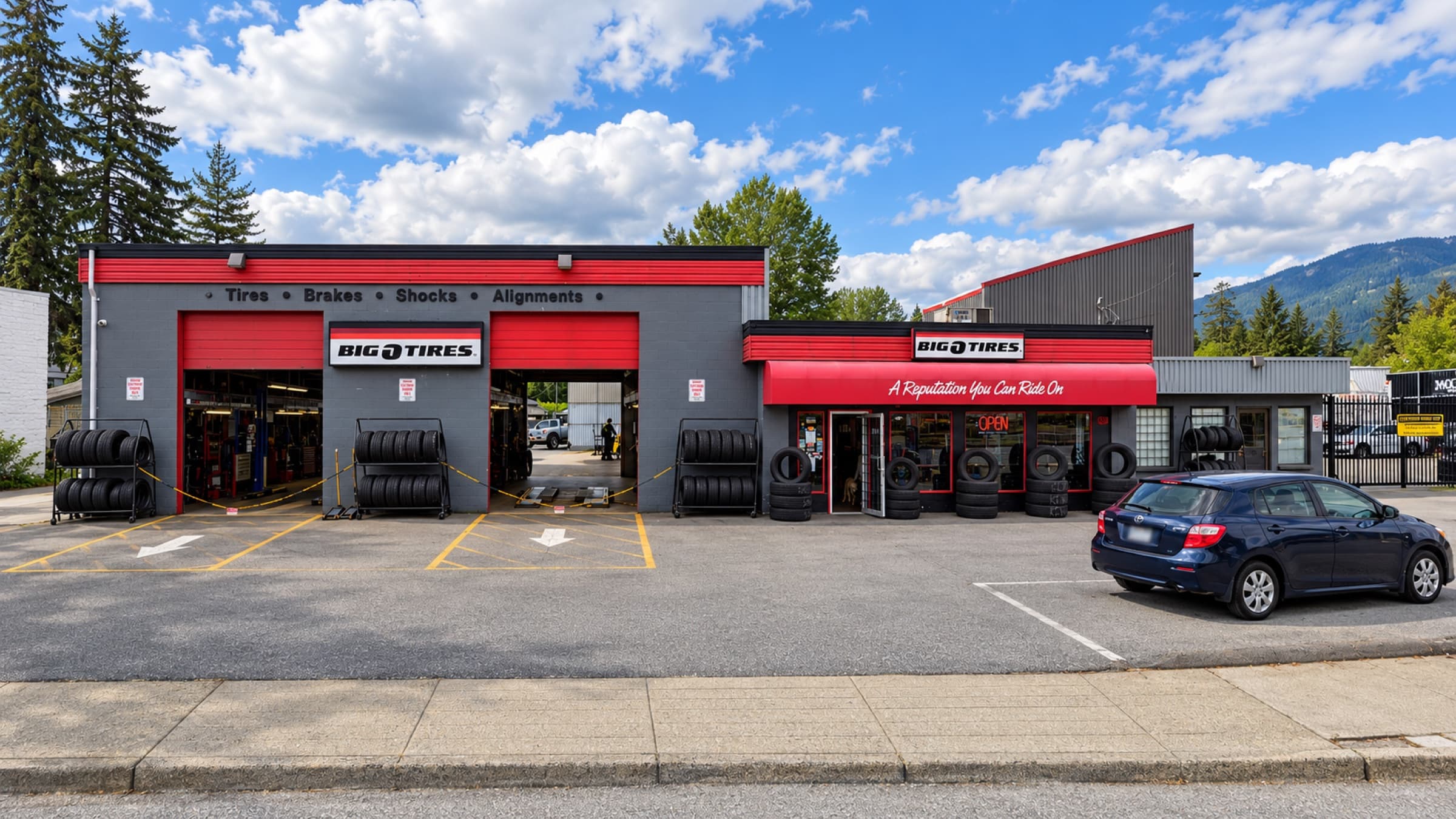 Big O Tires Port Coquitlam storefront